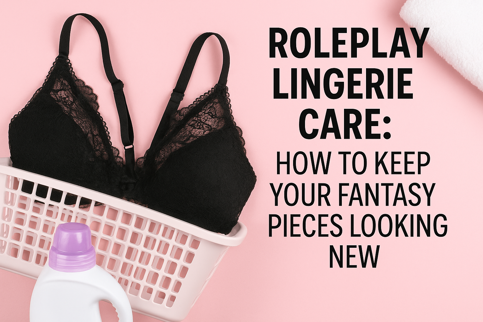 Roleplay Lingerie Care: How to Keep Your Fantasy Pieces Looking New