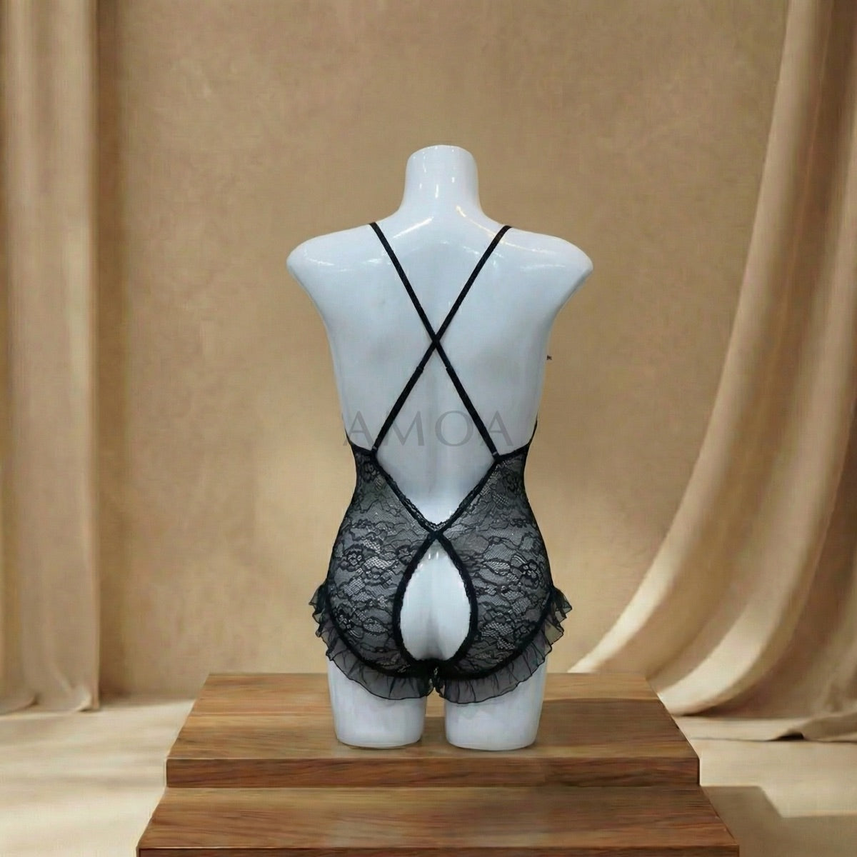 Bow Lace Teddy Lingerie