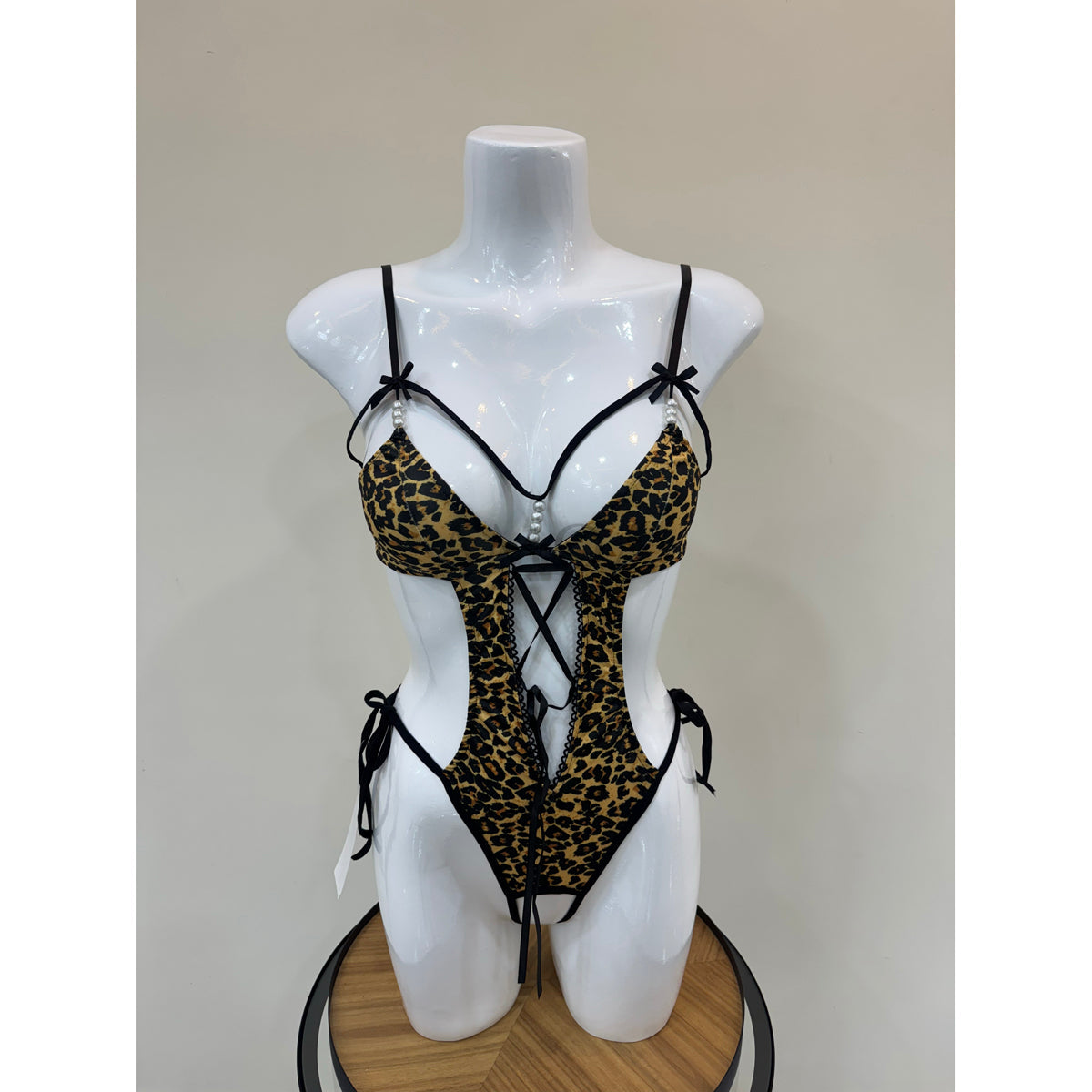 Savannah Wild Lace Up Teddy