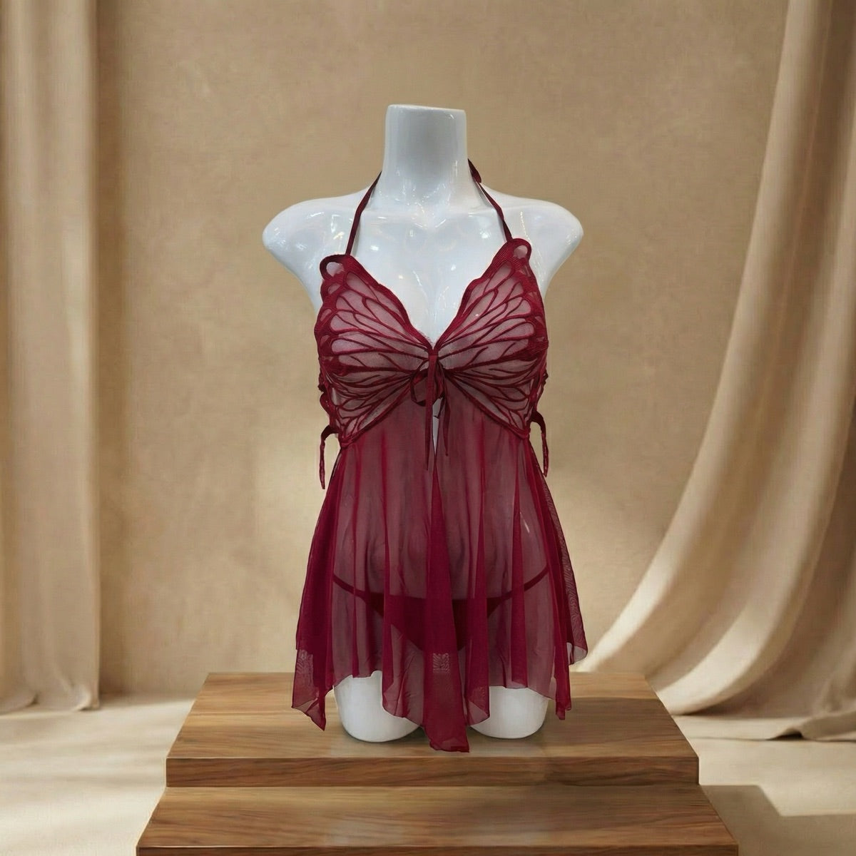 Butterfly Babydoll Lingerie