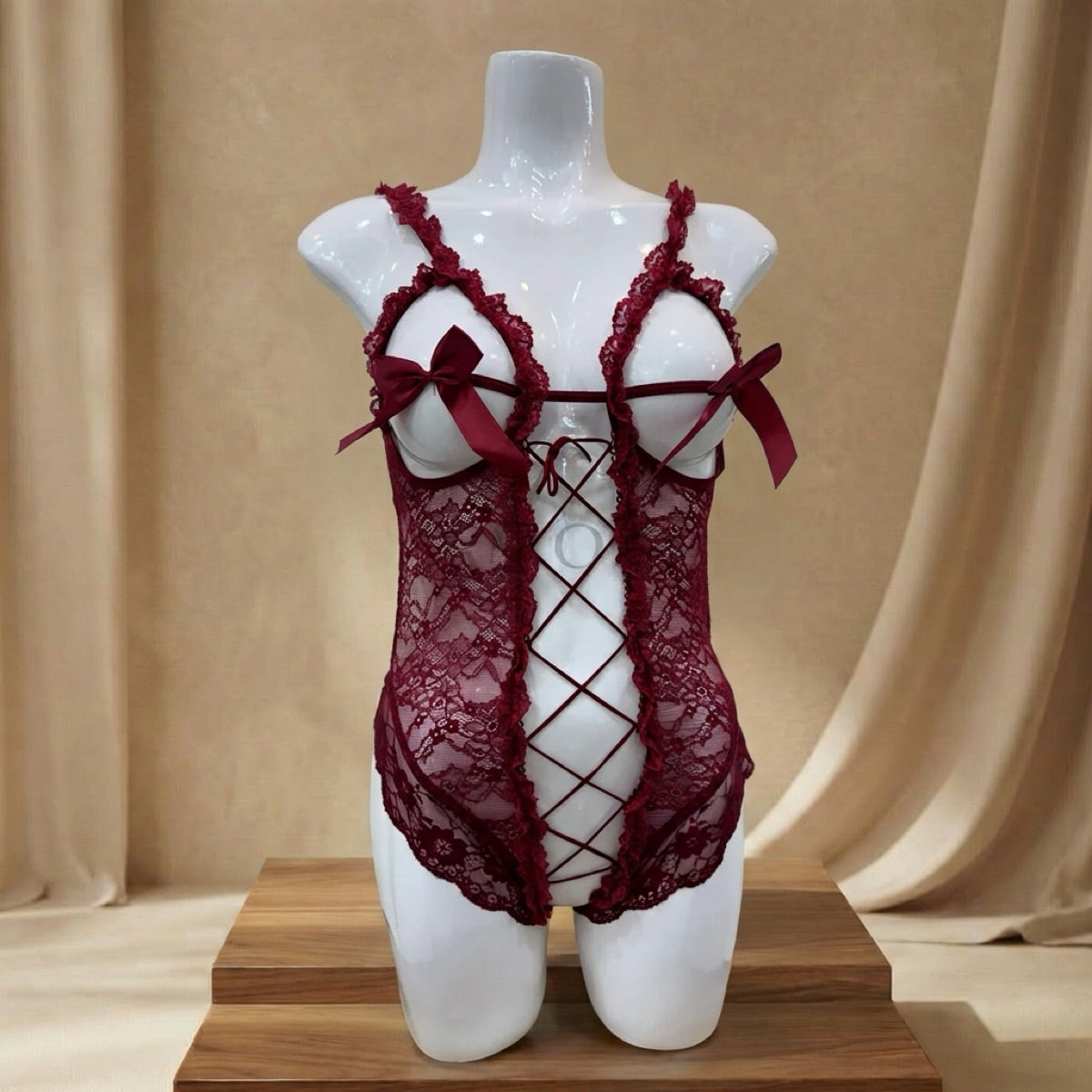 Peek a Bow Teddy Lingerie