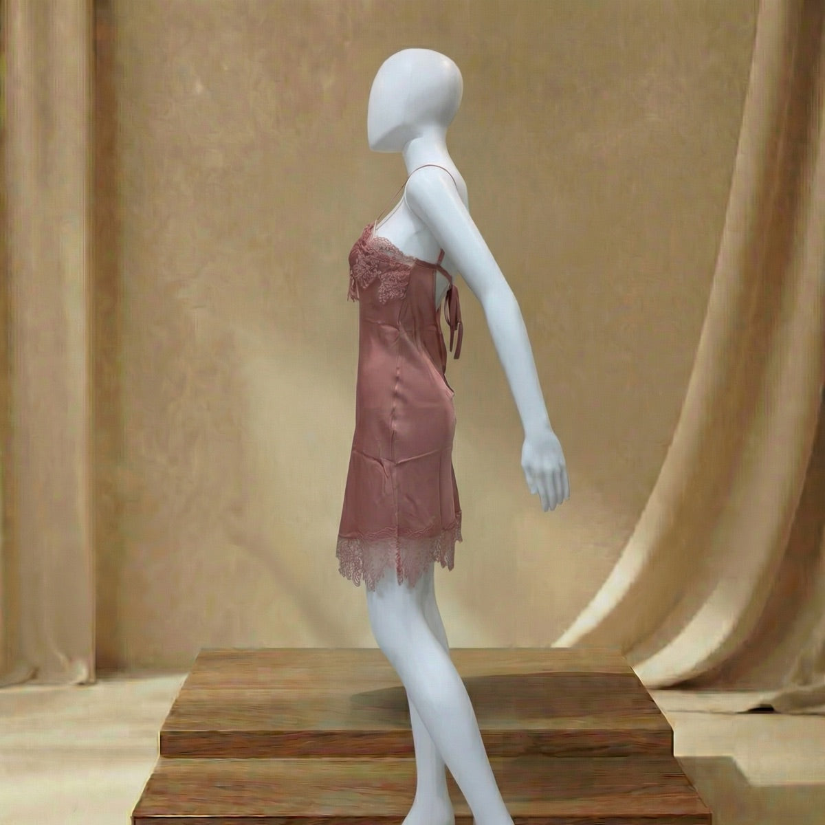 Satin Serenade Night Dress