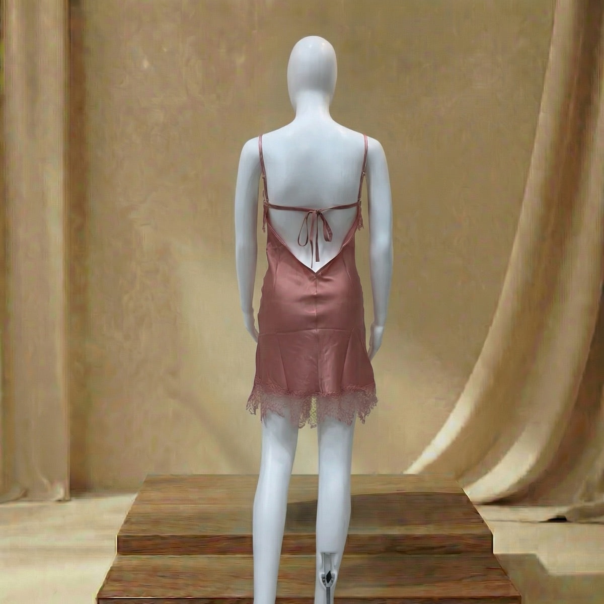 Satin Serenade Night Dress