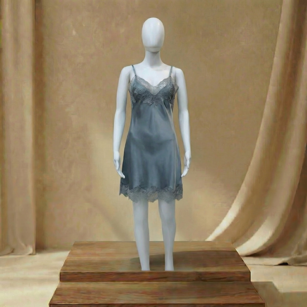 Satin Serenade Night Dress