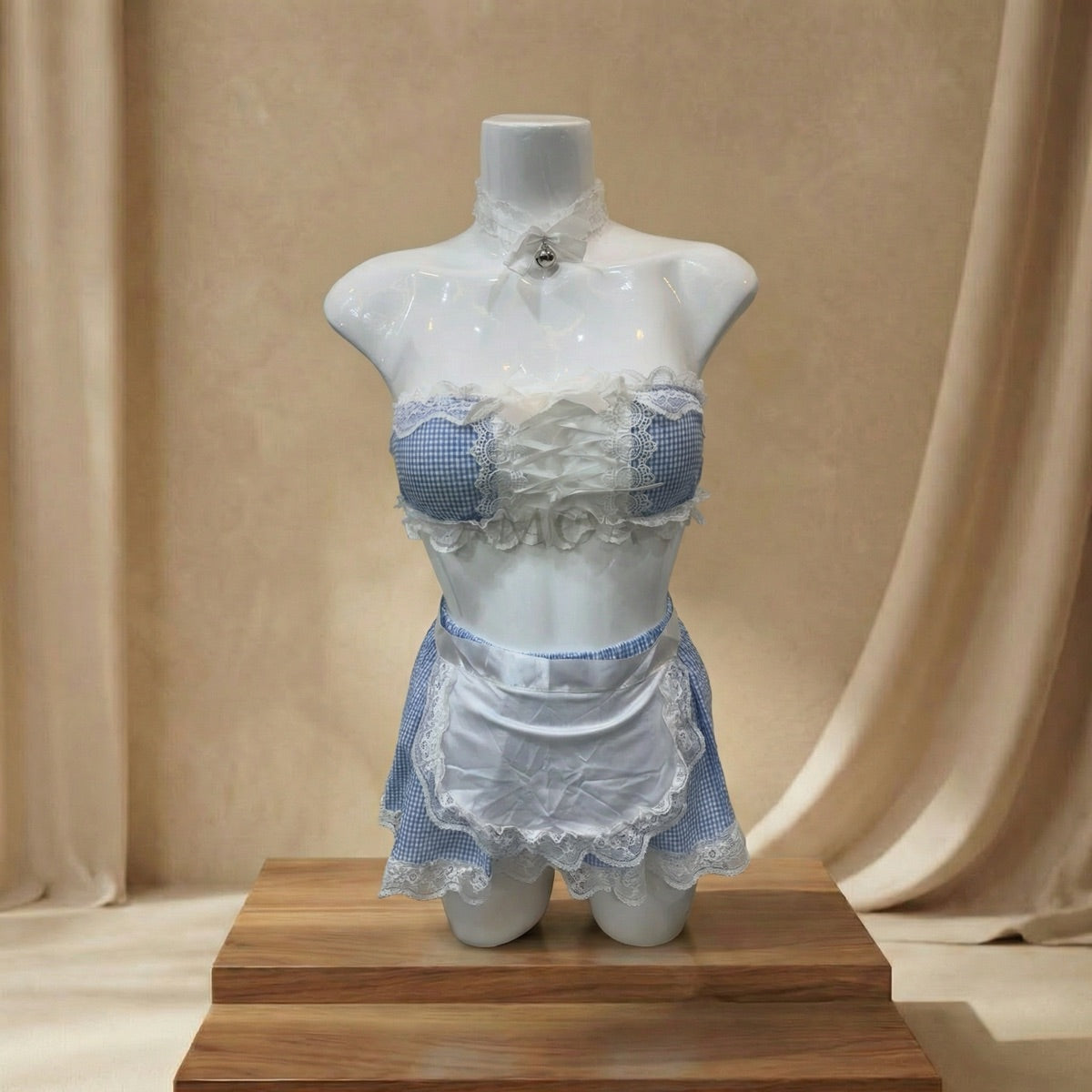 Baby Blue Maid Set