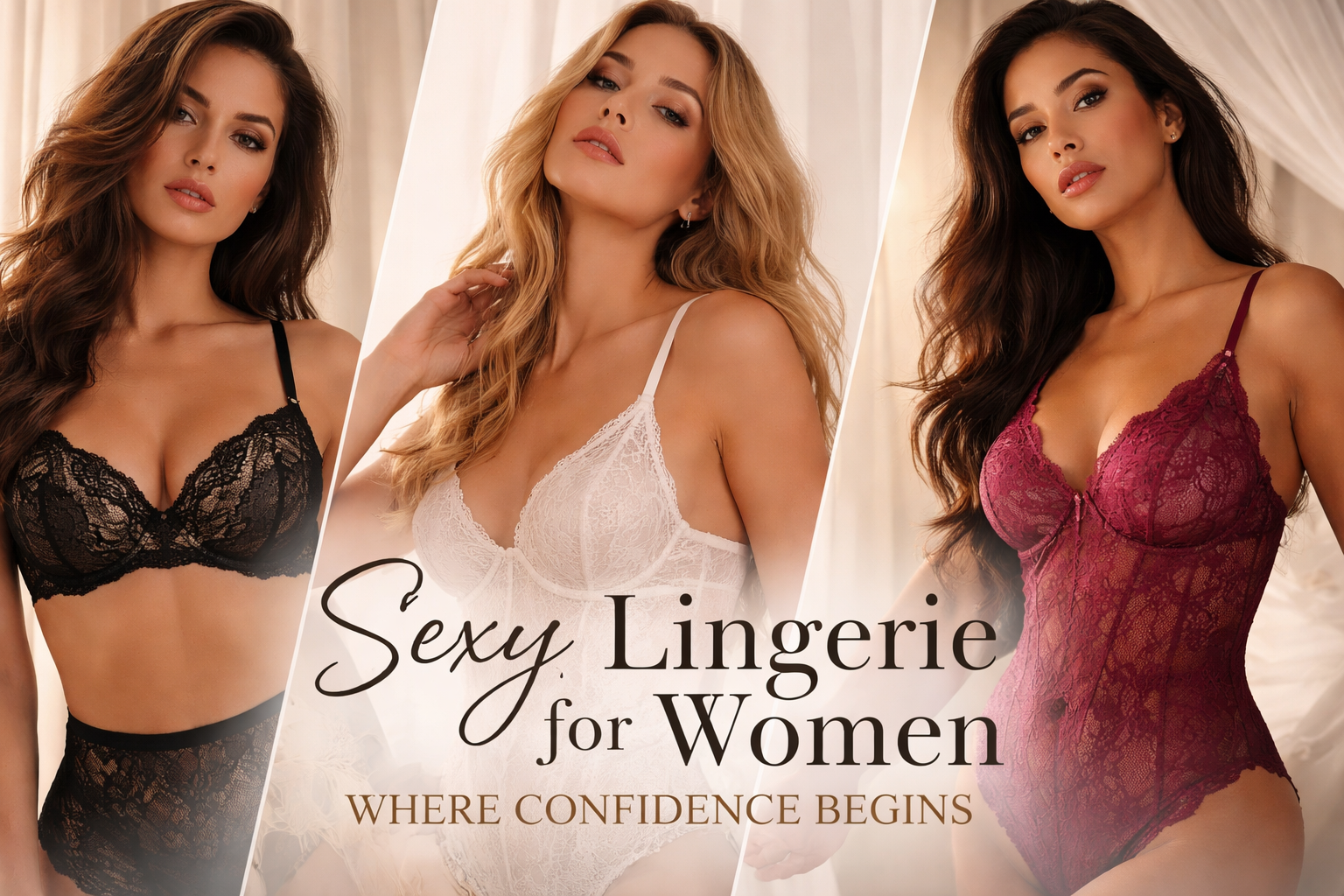 Sexy Lingerie for Women: Where Confidence Begins