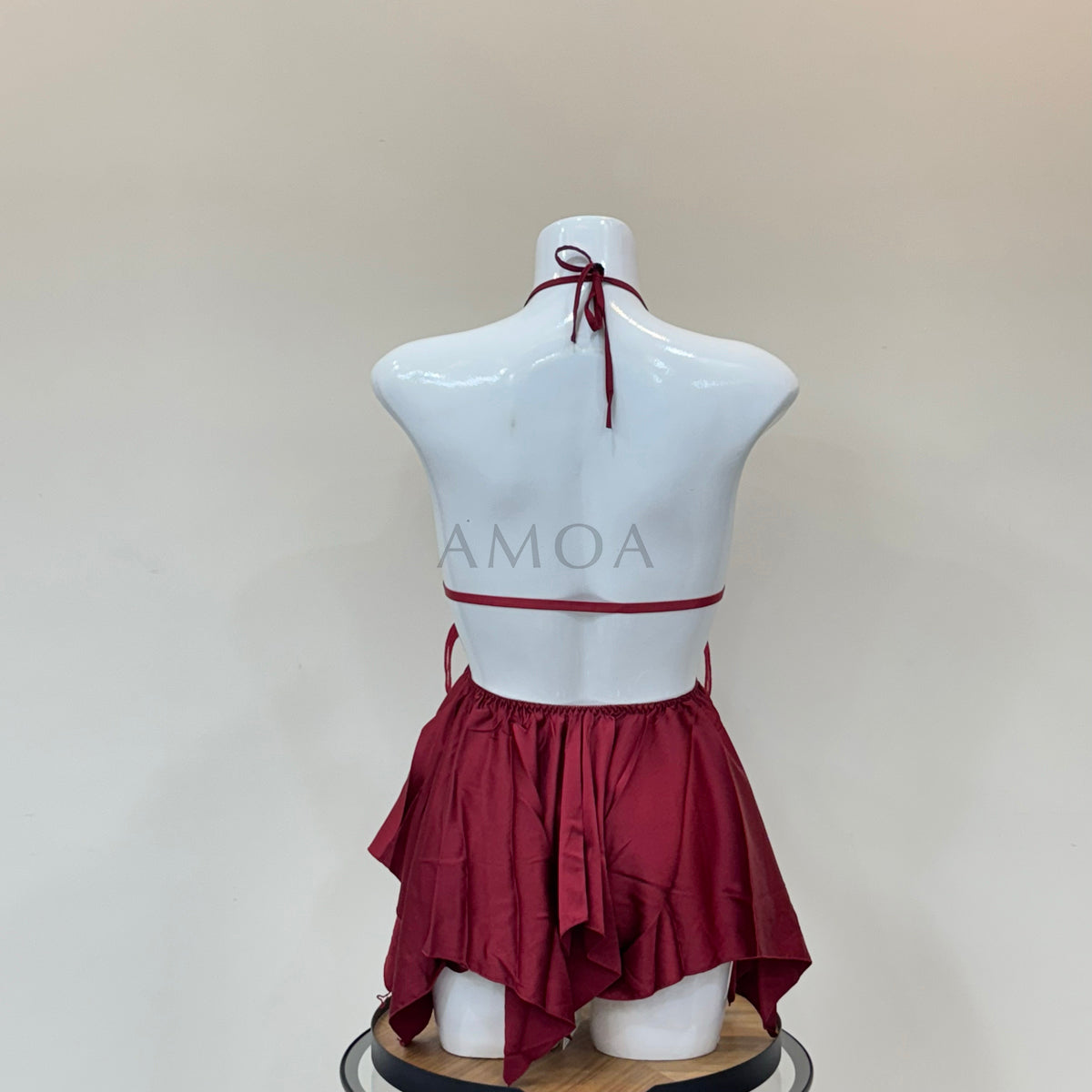 Butterfly Halter Babydoll Lingerie