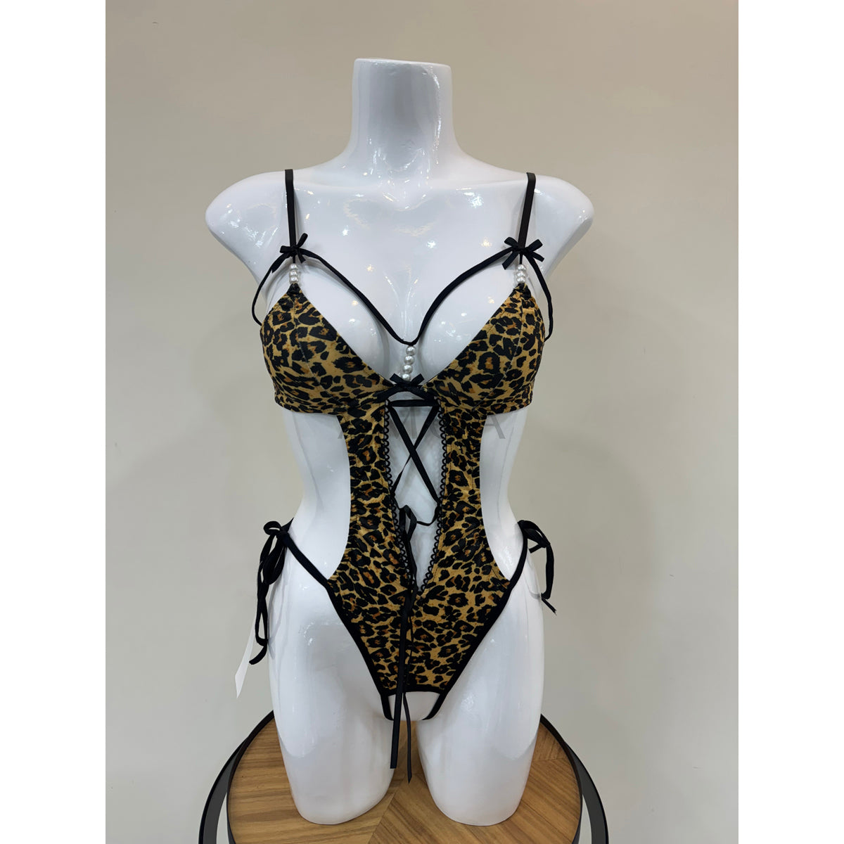 Savannah Wild Lace Up Teddy