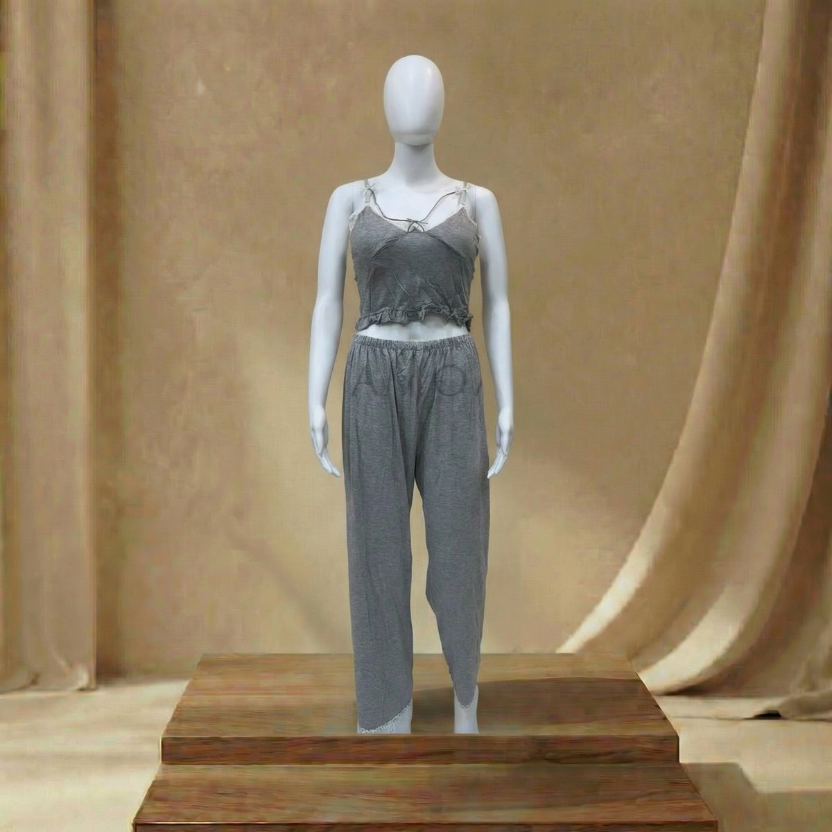 Ash Mist Lace Lounge Trio