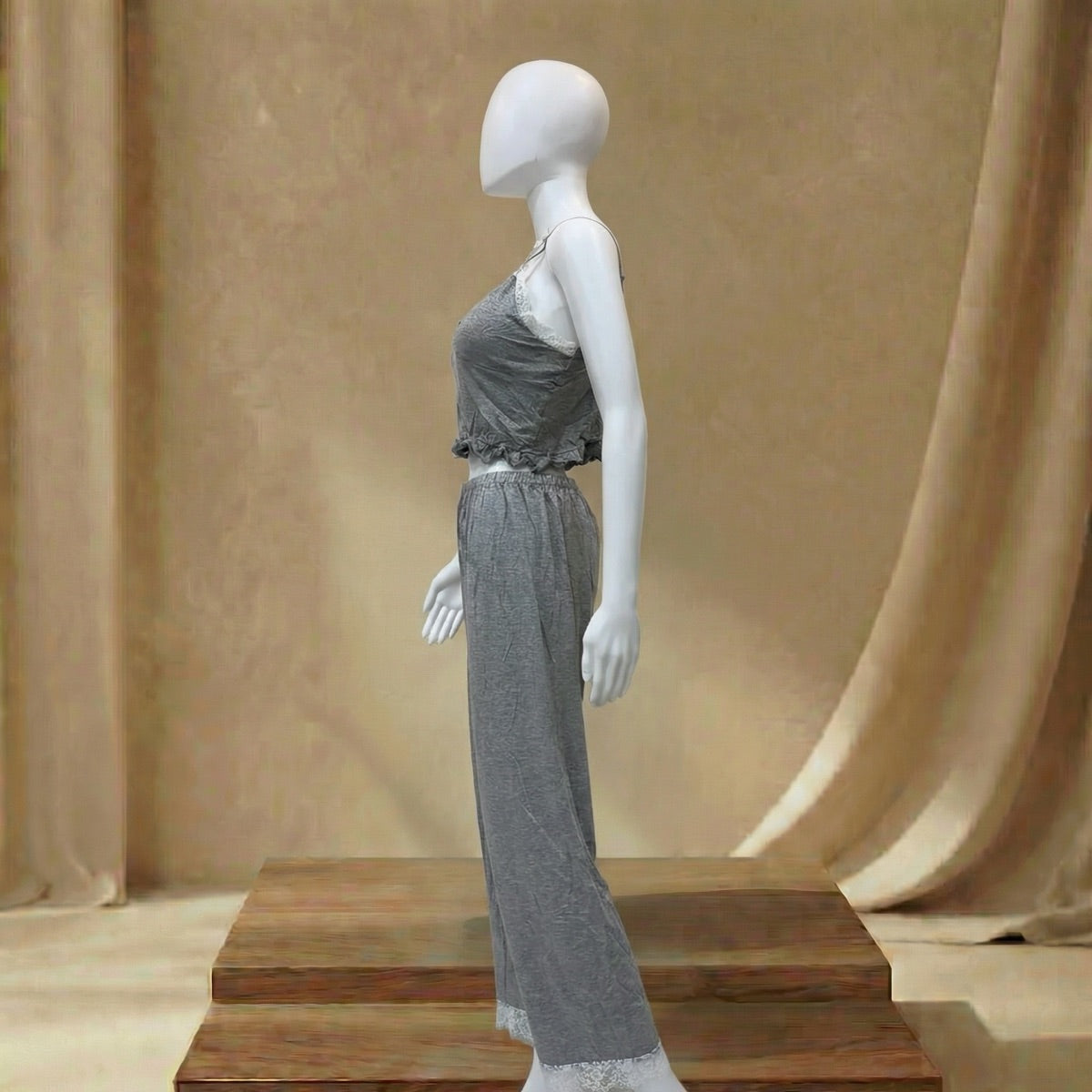 Ash Mist Lace Lounge Trio