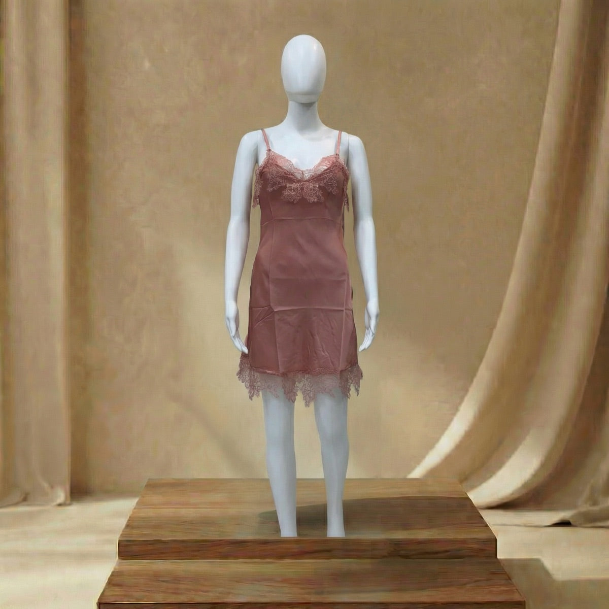 Satin Serenade Night Dress